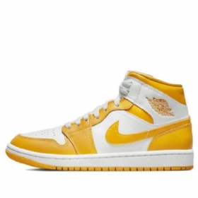Nike Air Jordan 1 Mid Tops Retro Basketball Shoes Dame Gull