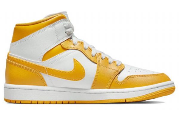 Nike Air Jordan 1 Mid Tops Retro Basketball Shoes Dame Gull