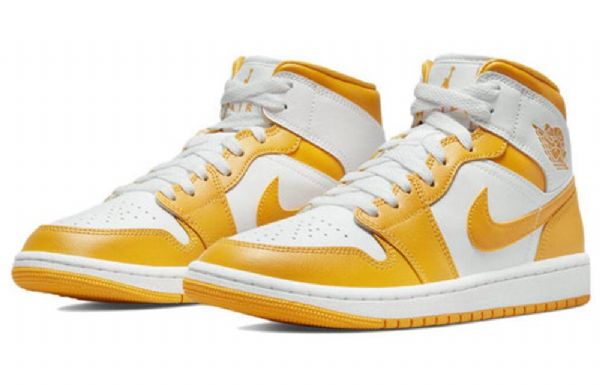 Nike Air Jordan 1 Mid Tops Retro Basketball Shoes Dame Gull