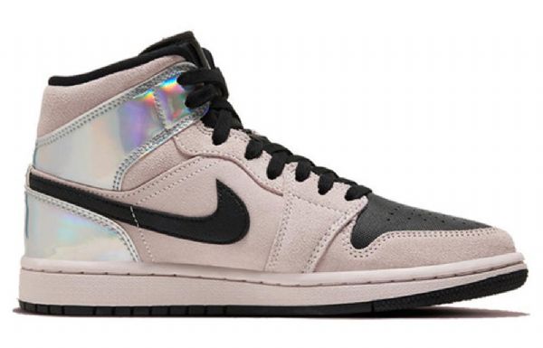 Nike Air Jordan 1 Mid Tops Retro Basketball Shoes Dame Korall