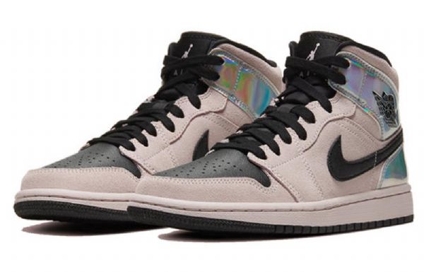 Nike Air Jordan 1 Mid Tops Retro Basketball Shoes Dame Korall