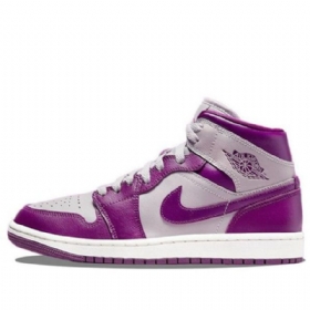 Nike Air Jordan 1 Mid Tops Retro Basketball Shoes Dame Lilla