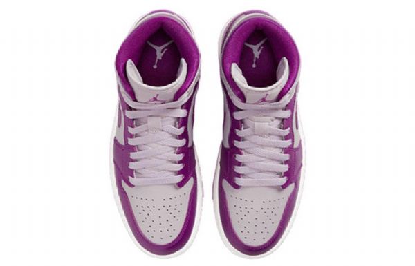 Nike Air Jordan 1 Mid Tops Retro Basketball Shoes Dame Lilla