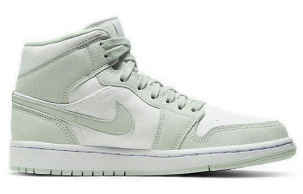 Nike Air Jordan 1 Mid Tops Retro Basketball Shoes Dame Mint