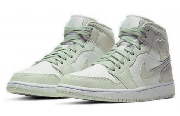 Nike Air Jordan 1 Mid Tops Retro Basketball Shoes Dame Mint