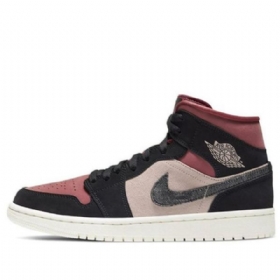 Nike Air Jordan 1 Mid Tops Retro Basketball Shoes Dame Multicolor