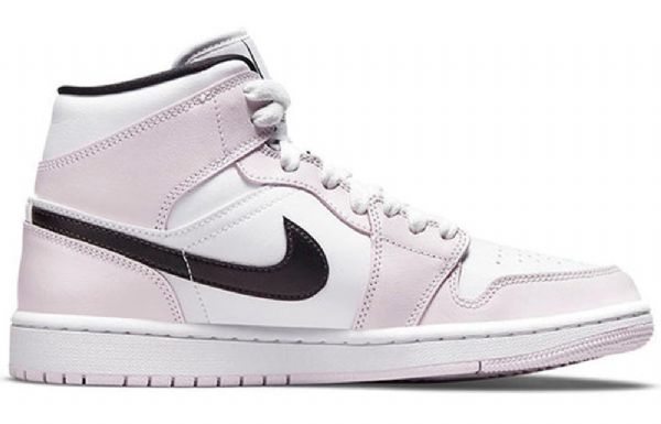 Nike Air Jordan 1 Mid Tops Retro Basketball Shoes Dame Rosa