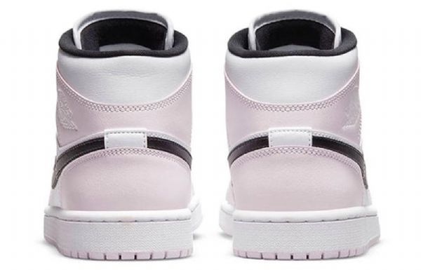 Nike Air Jordan 1 Mid Tops Retro Basketball Shoes Dame Rosa