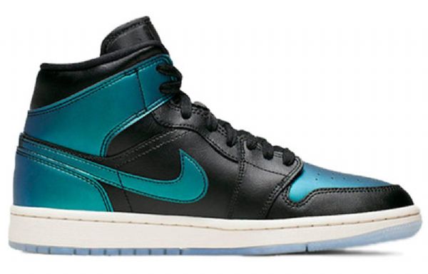Nike Air Jordan 1 Mid Tops Retro Basketball Shoes Dame Turkis