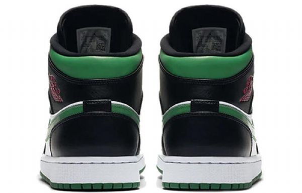 Nike Air Jordan 1 Mid Tops Retro Basketball Shoes Herre Grønn