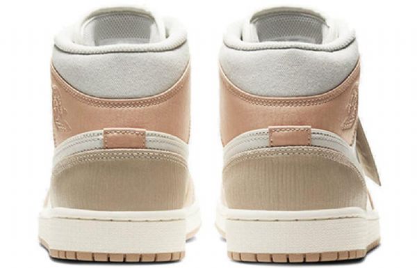 Nike Air Jordan 1 Mid Tops Retro Basketball Shoes Herre Khaki
