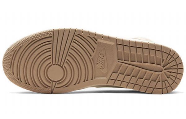 Nike Air Jordan 1 Mid Tops Retro Basketball Shoes Herre Khaki