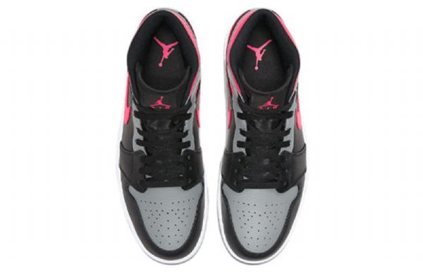 Nike Air Jordan 1 Mid Tops Retro Basketball Shoes Herre Rosa