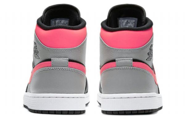 Nike Air Jordan 1 Mid Tops Retro Basketball Shoes Herre Rosa