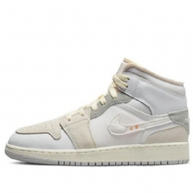 Nike Air Jordan 1 Mid Tops Se Craft Gs Basketsko Herre Khaki