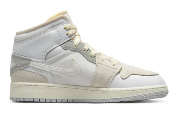 Nike Air Jordan 1 Mid Tops Se Craft Gs Basketsko Herre Khaki