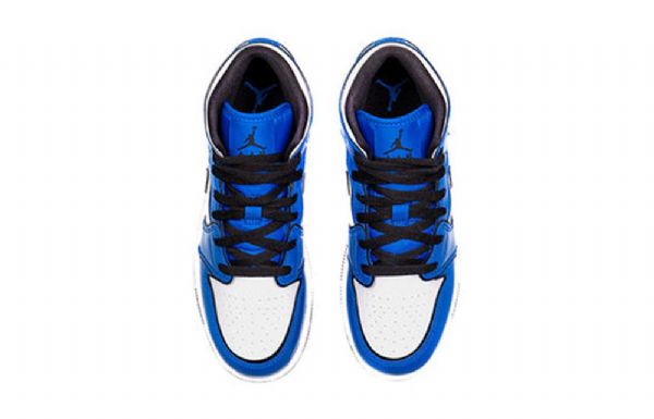 Nike Air Jordan 1 Mid Tops Se Gs Basketsko Herre Blå