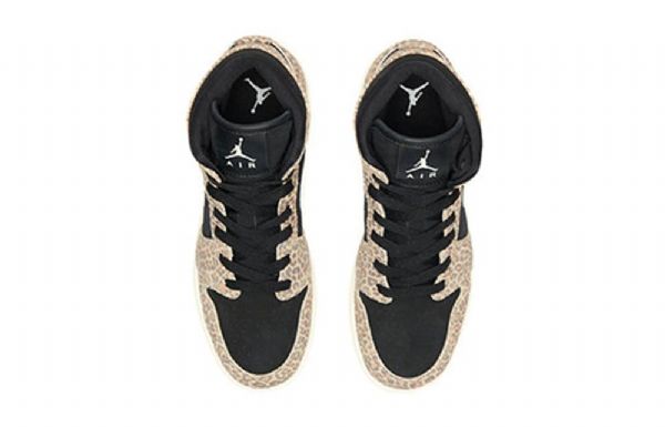 Nike Air Jordan 1 Mid Tops Se Gs Basketsko Herre Leopard
