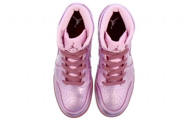 Nike Air Jordan 1 Mid Tops Se Gs Basketsko Herre Rosa