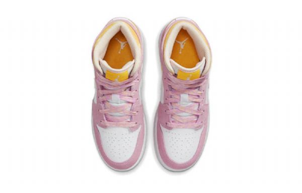 Nike Air Jordan 1 Mid Tops Se Gs Basketsko Herre Rosa
