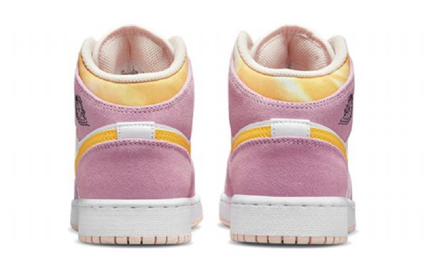 Nike Air Jordan 1 Mid Tops Se Gs Basketsko Herre Rosa