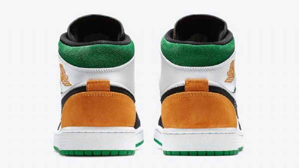 Nike Air Jordan 1 Mid Tops Se Oakland Sko Herre Multicolor