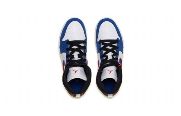 Nike Air Jordan 1 Mid Tops Se Ps Retro Basketball Shoes Herre Multicolor