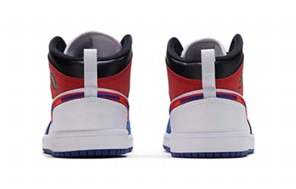 Nike Air Jordan 1 Mid Tops Se Ps Retro Basketball Shoes Herre Multicolor