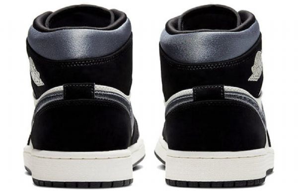 Nike Air Jordan 1 Mid Tops Se Retro Basketball Shoes Herre Grå
