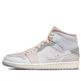Nike Air Jordan 1 Mid Tops Se Retro Basketball Shoes Herre Khaki