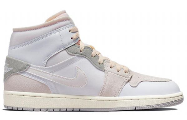 Nike Air Jordan 1 Mid Tops Se Retro Basketball Shoes Herre Khaki