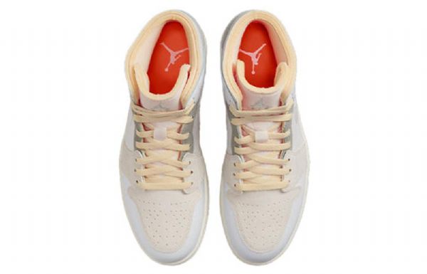 Nike Air Jordan 1 Mid Tops Se Retro Basketball Shoes Herre Khaki