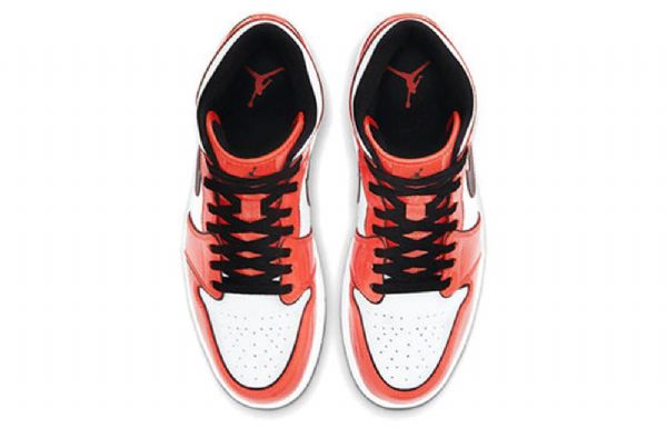 Nike Air Jordan 1 Mid Tops Se Retro Basketball Shoes Herre Oransje