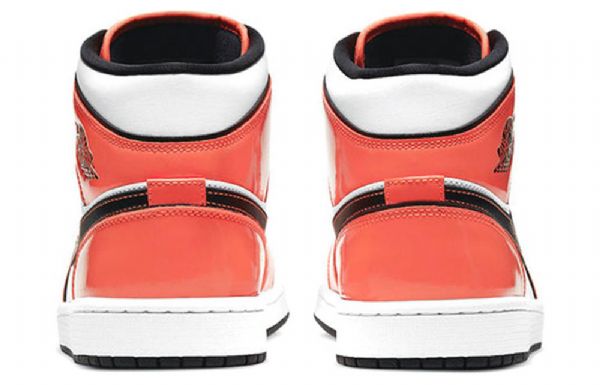 Nike Air Jordan 1 Mid Tops Se Retro Basketball Shoes Herre Oransje
