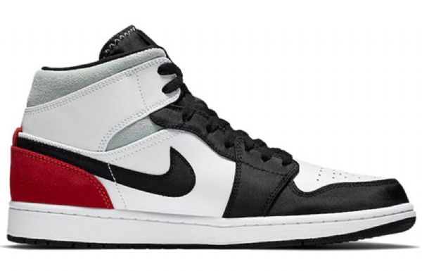 Nike Air Jordan 1 Mid Tops Se Retro Basketball Shoes Herre Rød Svarte