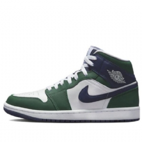 Nike Air Jordan 1 Mid Tops Se Sko Dame Grønn