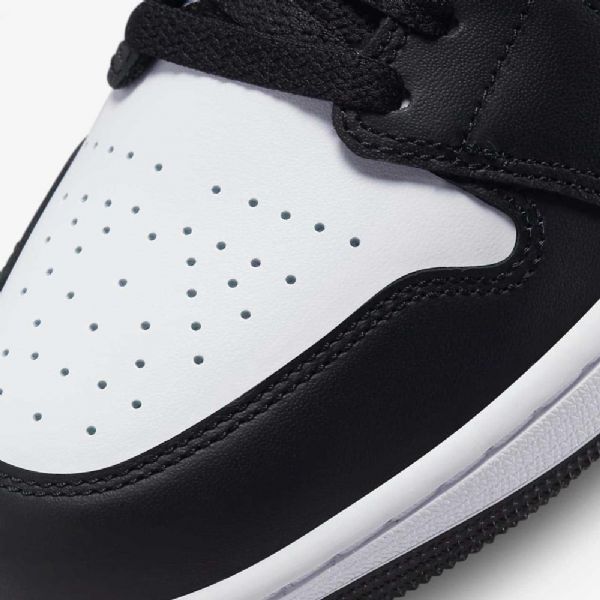 Nike Air Jordan 1 Mid Tops Se Sko Herre Svarte Hvite Korall