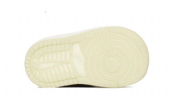 Nike Air Jordan 1 Mid Tops Se Td Retro Basketball Shoes Barn Svarte Grønn Rød