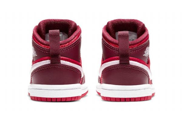 Nike Air Jordan 1 Mid Tops Se Td Sko Barn Rød