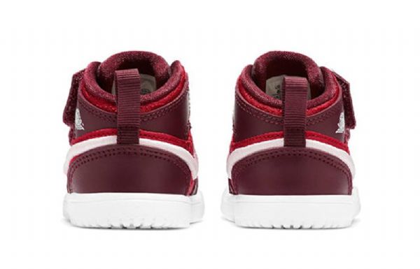 Nike Air Jordan 1 Mid Tops Se Td Sko Barn Rød