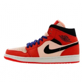 Nike Air Jordan 1 Mid Tops Se Team Sko Herre Oransje