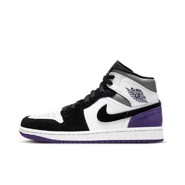 Nike Air Jordan 1 Mid Tops Se Varsity Sko Dame Lilla