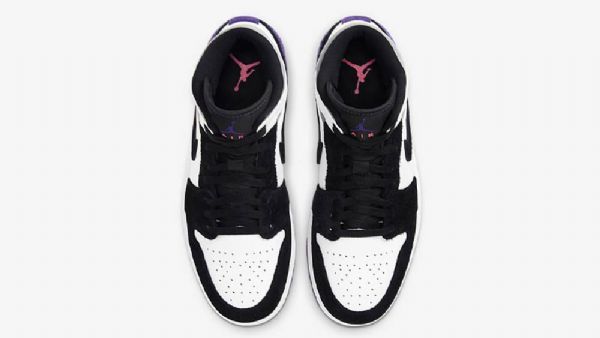 Nike Air Jordan 1 Mid Tops Se Varsity Sko Dame Lilla