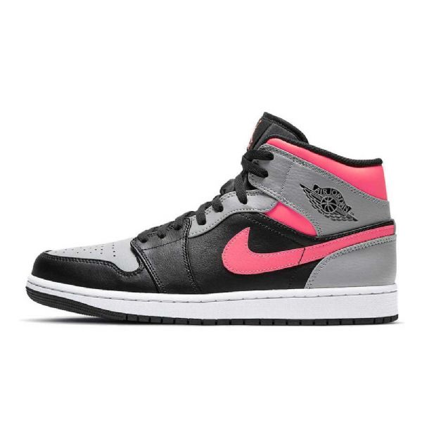 Nike Air Jordan 1 Mid Tops Shadow Sko Dame Rosa