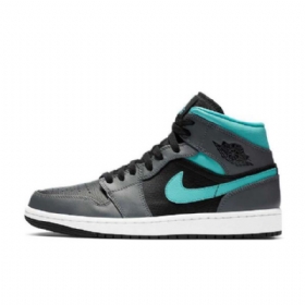Nike Air Jordan 1 Mid Tops Sko Dame Grå