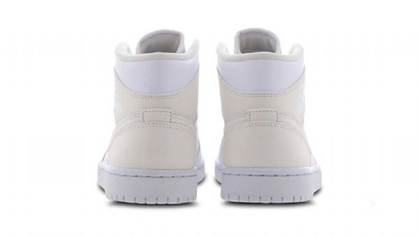 Nike Air Jordan Air 1 Mid Tops Sko Dame Hvite