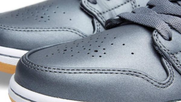 Nike Air Jordan 1 Mid Tops Sko Herre Grå