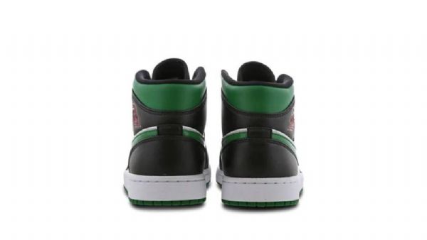 Nike Air Jordan 1 Mid Tops Tå Sko Herre Grønn