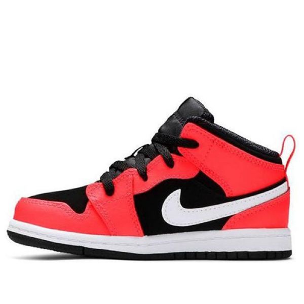 Nike Air Jordan 1 Mid Tops Td Sko Barn Grå