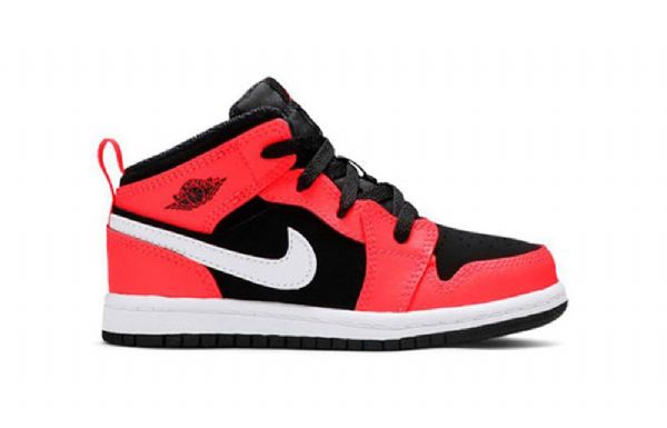 Nike Air Jordan 1 Mid Tops Td Sko Barn Grå
